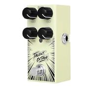 Octave Electric Guitar Effect Pedal with Shockproof, Yellow | Professional Octave Multiplier Effects Pedal with 340k Output Impedance and Reduction for Live