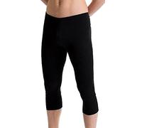 Octave Extra Warm British Made RP Collections® Mens Thermal Underwear 3/4 Length Long John (XL, Black)