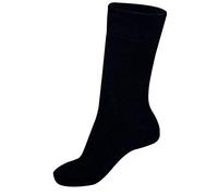 OCTAVE® Girls Thermal Socks - 1.2 TOG - 3 Pairs [Size UK 9-12 / EURO 27-30 / US 10-13, Colour Black]