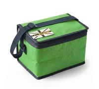 Octave® Insulated Cool Bag Lunch Bag - Leakproof Thermal Cooler Bag with Carry Straps, Keep Food Hot or Cold, Waterproof Picnic Cooler Tote for Travel, Beach, Camping & Outdoor Use (Green)