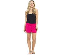Octave® Ladies Jersey Cotton Summer Beach Shorts [Size 8-10, Colour Pink]