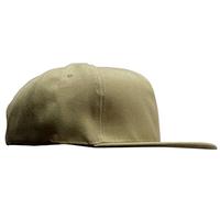 Octave® Ladies Mens Unisex Baseball Cap Hat - Adjustable Plastic Snap Strap Closure - Stone [Size One Size : Approx 58cm, Colour Stone]