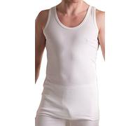 Octave® Men’s Cotton Vest T-Shirts Pack of 2 - Sleeveless Tank Tops for Men, 100% Cotton Soft Breathable Stretch Fit Gym Undershirt, Lightweight Summer Casual Vest Tops (Small, White)