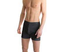Octave® Mens Boxers, Men's Thermal Trunks Extra Warm, British Made Mens Trunks Underwear, Premium Stretch Underwear, Breathable, No Itchy Labels Underpants (Small, Waist: 30-32 inches, Charcoal)