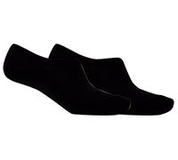 Octave® Unisex Plain Invisible Trainer Liner Socks [Black - 2 Pairs]