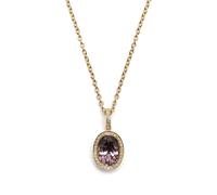 Octavia Elizabeth 18kt yellow gold tourmaline and diamond necklace One Size