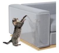 OctBird 6 Pieces Cat Scratch Protection Stickers for Sofas,Chairs and other Furniture,3 Sizes Sofa Protectors from Pets,Anti Scratch Furniture Protector,Extra Large Scratch Guard Sheets,Medium,Small