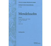 Octet (MWV R 20), op.20 - Urtext based on the Leipzig Mendelssohn Complete Edition - 4 Violins, 2 Violas, 2 Cellos - study score - (PB 5202-07)