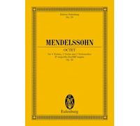 Octet Op. 20 Efl Maj Strings: op. 20. 4 violins, 2 violas and 2 cellos. Partition d'étude.