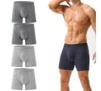 Octipa Men's Ultra-Absorbent Incontinence Boxers Briefs, Octipa Mens Incontinence Underwear, Lengthen Leakproof (Set E,X-Large)