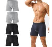 Octipa Men's Ultra-Absorbent Incontinence Boxers Briefs, Octipa Mens Incontinence Underwear, Lengthen Leakproof (Set F,X-Large)