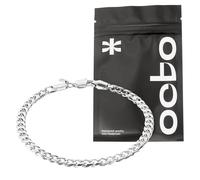 OCTO Bracelet for Men - Mens Chain Bracelet Silver & Stainless Steel Jewelry for Every Occasion - Top Accessories for Men - Waterproof Sweatproof No Tarnish for Everyday