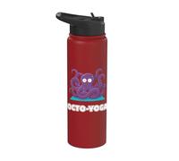 Octo Yoga Marine Exercise Stainless Steel Insulated Water Bottle