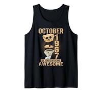 October 1967 56th Birthday 2023 56 Years of Being Awesome Tank Top