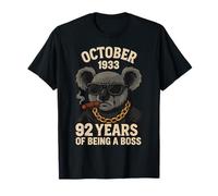 October 92nd Birthday Men Women 1933 Awesome Koala Lovers T-Shirt