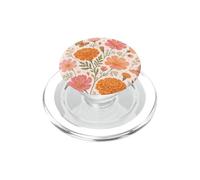 October Birth Flowers Marigold Cosmos Botanical Wildflowers PopSockets PopGrip for MagSafe