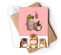 October Carnival Wine Valentines Day Postcards Envelopes Cards Mailing Year Horse