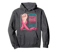 October Fight Against Breast Cancer Pullover Hoodie