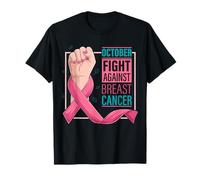October Fight Against Breast Cancer T-Shirt
