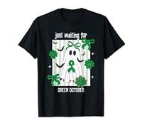 October Halloween- Spinal Cord Injuries Awareness Ribbon T-Shirt