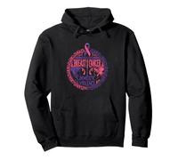 October Is Breast Cancer & Domestic Violence Awareness Pullover Hoodie