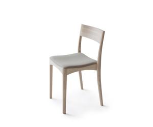 October Light Dining Chair Lacquered Ash wood/Steelcut Trio 213