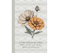 October - Marigold and Cosmos: Birth Flower Notebook