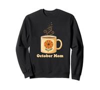 October Mom Cosmos Marigold Coffee Mug Fall Birth Flower Sweatshirt