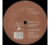 October - Three Drops/Homo Sapiens [Vinyl]