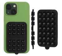 OCTOBUDDY Silicone Phone Case, Double Sided with Suction Cup Detachable Mount Hands-Free Strong Grip for Selfies and Videos Compatible with iPhone and Android 2.5 x 3.7 inch, Darth Vader