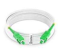 Octofibre - Bouygues SFR Orange Fibre Optic Cable - 7m - Reinforced with Kevlar Shielding - Fiber Optic Extender/Garter - SC APC to SC APC - 10 Year Warranty