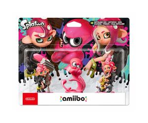 Octoling Triple Pack (Octoling Boy + Octopus + Girl) amiibo (Splatoon Collection) (Nintendo Switch)