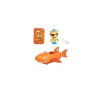 Octonauts 61106 Above & Beyond, Deluxe Toy Vehicle & Figure, Kwazii & Gup B Adventure Pack, Recreate Missions, 4 Piece Set
