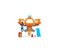 Octonauts 61123 Above and Beyond, Octopod Playset, 6 Pieces Including Deep Sea Captain Barnacles and Net Launcher, Multicolor, Set