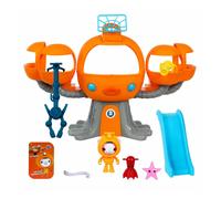 Octonauts 61123 Above and Beyond, Octopod Playset, 6 Pieces Including Deep Sea Captain Barnacles and Net Launcher, Multicolor, Set