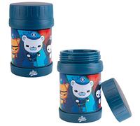 Octonauts Above & Beyond Stainless Steel 13 oz Food Jar for Kids, Blue- Vacuum Double Wall Insulated, Leak-Proof Jar - Keeps Liquids & Food Hot or Cold for Hours - Fits Inside All Lunch Boxes & Bags