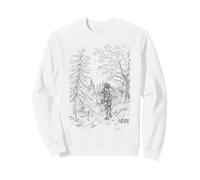 OCTOPATH TRAVELER 0 - Key Visual Line Art Sweatshirt