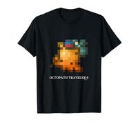 OCTOPATH Traveler 0 - Octopuff Pixel T-Shirt