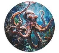 Octopus 1000 Piece Jigsaw Puzzle For Adults Educational Games Stress Relief Puzzle Cultivate The Spirit of Teamwork For Adults Gifts 1000pcs (67.5x67.5cm)