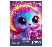 Octopus 1000 Pieces Cute Ocean Animal Paper Jigsaw Puzzle - Colourful Educational Game for Adults & Kids | 38x26cm/1000pcs