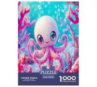 Octopus 1000 Pieces Jigsaw Puzzles with Paper Art Home Decors for Adults And Kids Age 12 Years Up Fun Challenges 70x50cm/1000pcs