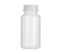 Octopus 1000ml Wide Neck Bottle | LDPE Plastic 1 Litre Empty Chemistry Bottle with Screw Cap | Leak-Proof Laboratory Storage Container for Lab, Kitchen & Hobby