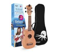 Octopus Academy electro-acoustic soprano ukulele in natural