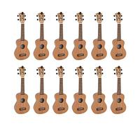 Octopus Academy soprano ukulele classroom pack of 12 - Natural