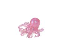 Octopus Anti-Stress - Maritime Adventure Squeeze Figures - Transparent Octopus with Pearl Decor & Glitter - Premium Sensory Gadget for Desk & Focus Ocean Lovers