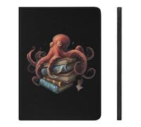 Octopus Armed With Knowledge Printed Tablet Case with Pencil Holder Unisex Slim TPU Protective Cover Compatible with iPad 2020/Pro 2020/Pro 2021/Air4/Air5