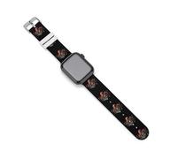 Octopus Armed With Knowledge Sports Silicone Watch Band Quick Release Waterproof Replacement Strap Compatible with IWatch 42mm/44mm