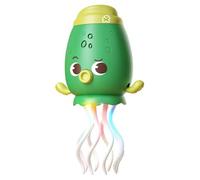 Octopus Baby Toy, Avoiding Obstacles Dancing Octopus Toy with Lights & Music, Rechargeable Standing or Crawling Squid for Kids Boy Girl Birthday Gifts, Green.