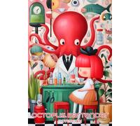 Octopus Bartender - Fragments of Space Notebook: For Writing, Drawing, and Everything Else