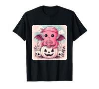 Octopus Bat Kawaii Pastel Goth Creepy Cute Skeleton T-Shirt